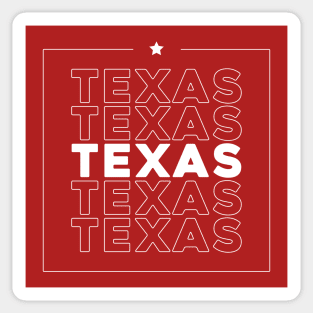 Texas Repeater Sticker